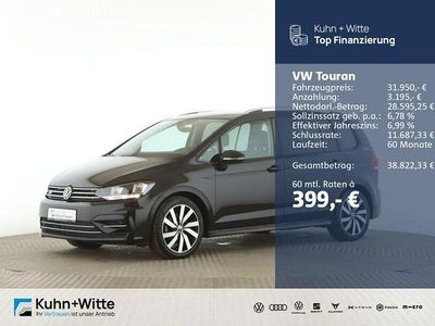 Gebraucht VW Touran Goal 150 PS (110 kW) 2024 Schwarz Van / Kleinbus