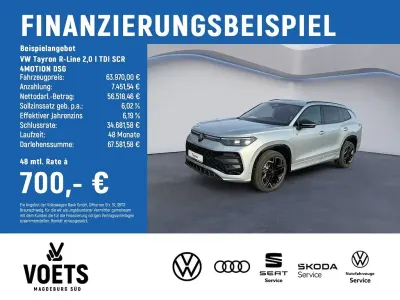 Neu VW Tayron R-line 193 PS (141 kW) 2026 Silber SUV