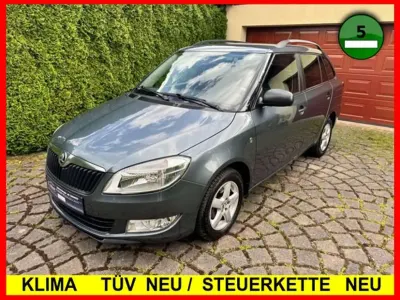Gebraucht Skoda Fabia 86 PS (63 kW) 2014 Grau (grau (quarzgrau)) Kombi