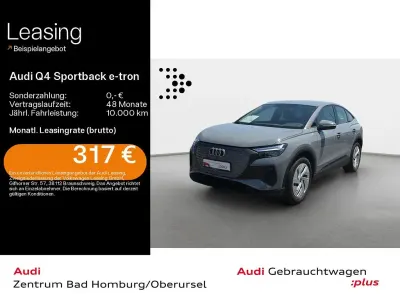 Gebraucht Audi Q4 Sportback e-tron Comfort 125 kW (170 PS) 2023 Kieselgrau SUV