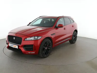 Brugt Jaguar F-Pace R-Sport 301 HK (221 kW) 2018 Rød SUV