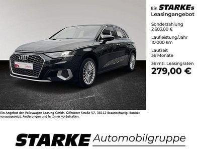 Gebraucht Audi A3 Advanced 110 PS (80 kW) 2023 Mythosschwarz metallic Limousine