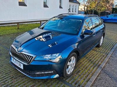 Blau Gebraucht 2020 Skoda Superb Ambition Kombi | 18.900 € (Superpreis)