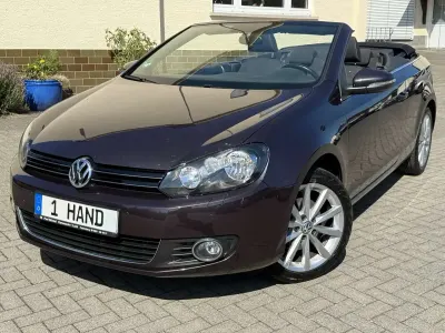 Gebraucht VW Golf Cabriolet LOUNGE 122 PS (89 kW) 2015 Kryptongrau metallic Cabrio