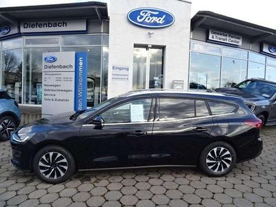 Neu Ford Focus Titanium 125 PS (91 kW) 2025 Obsidianschwarz metallic Kombi