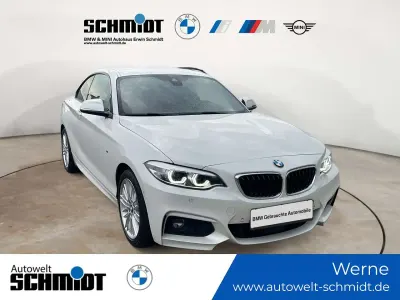 Gebraucht BMW 225 M Sport 224 PS (164 kW) 2019 Mineralweiß metallic Coupé