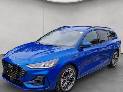 Neu Ford Focus ST-Line X 155 PS (114 kW) 2025 Blau Kombi