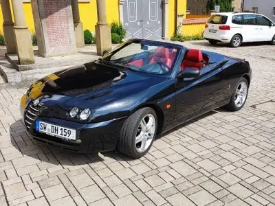 Occasion Alfa Romeo Spider 165 ch (121 kW) 2004 Noir Cabriolet