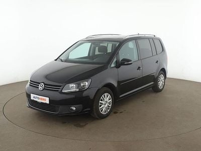 Gebraucht VW Touran Cup 105 PS (77 kW) 2015 Schwarz Van / Kleinbus