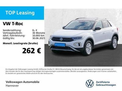 Gebraucht VW T-Roc Life 150 PS (110 kW) 2024 Pure white SUV