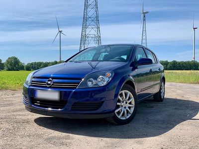 Gebraucht Opel Astra 105 PS (77 kW) 2005 Blau Kleinwagen
