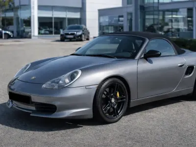Gebraucht Porsche Boxster 229 PS (168 kW) 2001 Grau Cabrio