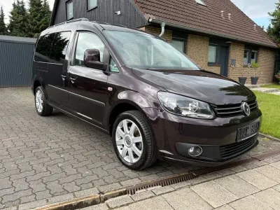 Gebraucht VW Caddy Maxi Comfortline 140 PS (102 kW) 2014 Schwarz Van / Kleinbus