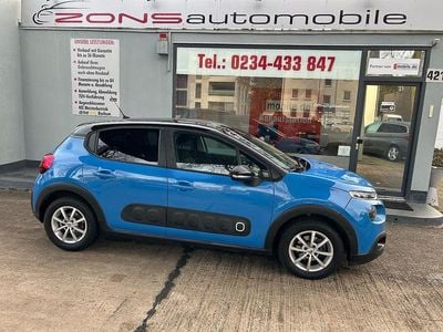Blau Gebraucht 2019 Citroën C3 Limousine | 11.900 € (Fairer Preis)