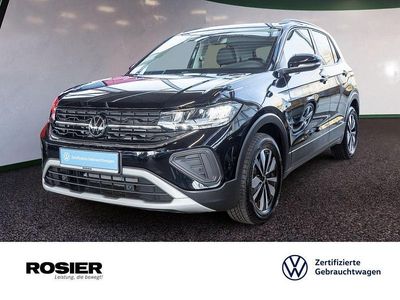 Gebraucht VW T-Cross Goal 95 PS (69 kW) 2025 Schwarz / deep black SUV