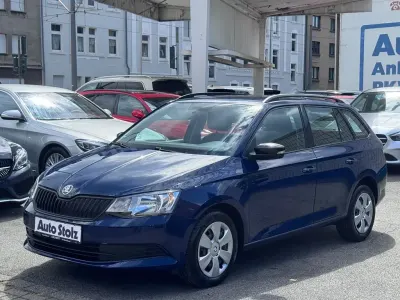 Gebraucht Skoda Fabia Active 75 PS (55 kW) 2017 Blau Kombi