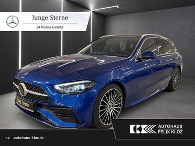 Gebraucht Mercedes C300 AMG 265 PS (194 kW) 2024 Lack spektralblau Kombi