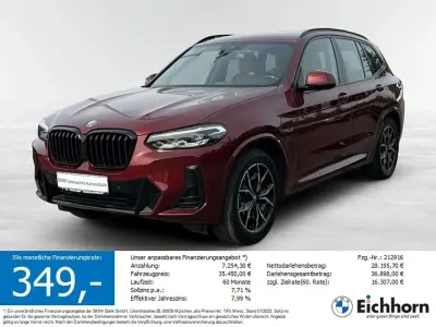 Gebraucht BMW X3 M Sport 292 PS (214 kW) 2022 Aventurinrot metallic SUV