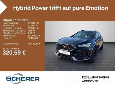 Gebraucht Cupra Formentor VZ 245 PS (180 kW) 2022 Asphalt blau metallic (metallic) SUV