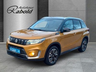 Gebraucht Suzuki Vitara Comfort 129 PS (94 kW) 2021 Solar yellow / cosmic black (gelb) SUV