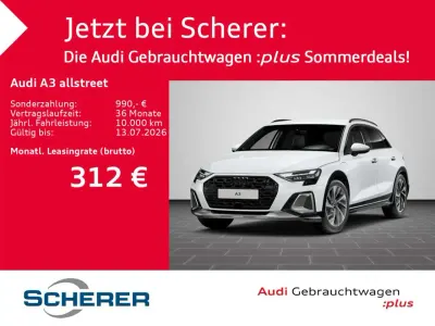 Gebraucht Audi A3 204 PS (150 kW) 2025 Gletscherweiß metallic Kombi