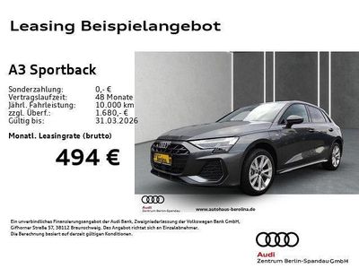 Neu Audi A3 Sportback e-tron S-Line 204 PS (150 kW) 2026 Kleinwagen