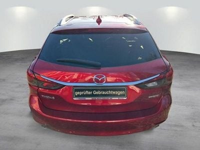 Second-hand Mazda 6 Sports-Line 194 CP (142 kW) 2022 Roșu Break