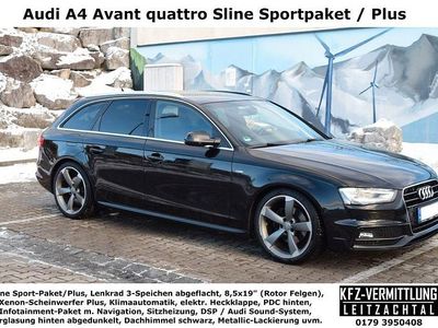 Second-hand Audi A4 S-Line 190 CP (139 kW) 2014 Negru Break