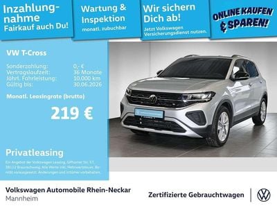 Gebraucht VW T-Cross Goal 116 PS (85 kW) 2025 Reflexsilber metallic SUV