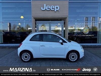 Usata Fiat 500C Lounge 69 CV (50 kW) 2021 Bianco Cabrio