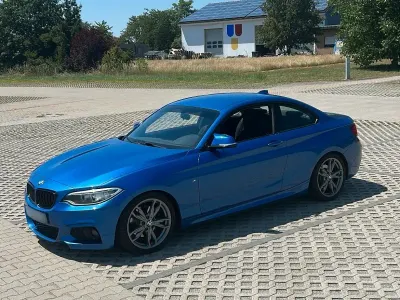 Gebraucht BMW 220 M Sport 184 PS (135 kW) 2014 Blau Coupé