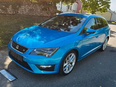 Brugt Seat Leon ST FR 184 HK (135 kW) 2016 Blå Stationcar
