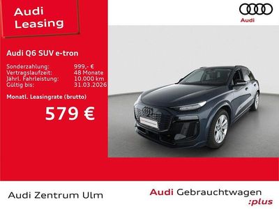 Gebraucht Audi Q6 e-tron S-Line 225 kW (306 PS) 2025 Plasmablau metallic SUV
