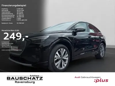 Second-hand Audi Q4 Sportback e-tron Advanced 219 kW (299 CP) 2022 Negru SUV