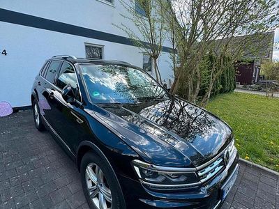 Brugt VW Tiguan R-line 220 HK (161 kW) 2018 Sort SUV