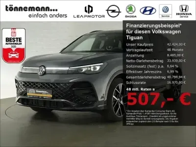 Gebraucht VW Tiguan R-line 265 PS (194 kW) 2025 Schwarz SUV