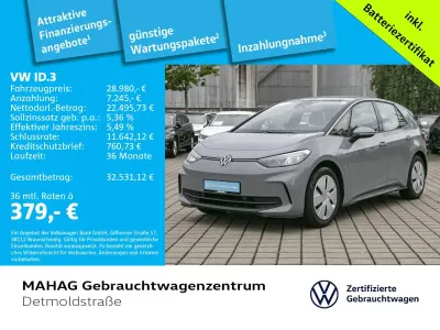 Gebraucht VW ID.3 Pro 150 kW (204 PS) 2024 Mondsteingrau/schwarz Kleinwagen