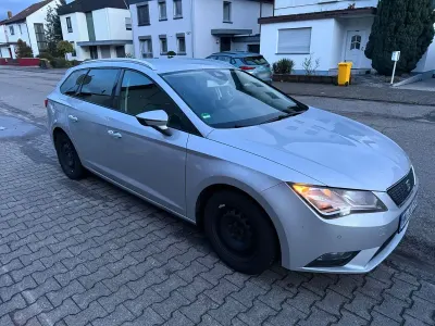 Brugt Seat Leon ST Ecomotive 110 HK (80 kW) 2016 Sølv Stationcar