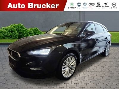 gebraucht Seat Leon Sportstourer Xcellence 2.0 TDI+AHK+Navi+Alufelgen