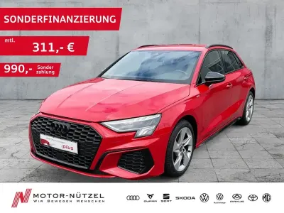 Używany Audi A3 S-Line 116 KM (85 kW) 2023 Czerwony Sedan/Limuzyna