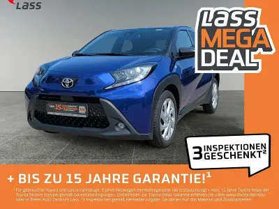 Gebraucht Toyota Aygo Pulse 72 PS (52 kW) 2022 Blau Kleinwagen