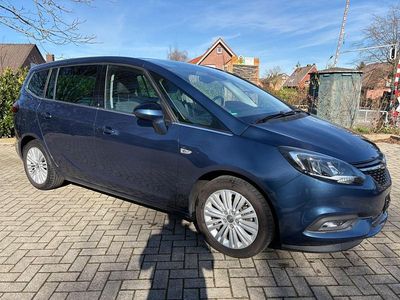 Usata Opel Zafira Edition 135 CV (99 kW) 2017 Blu Monovolume