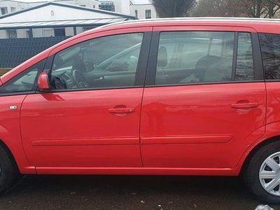 Gebraucht Opel Zafira Eco 2013 Rot Van / Kleinbus