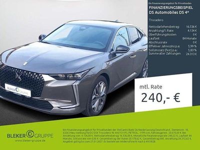 Grau/typ (metallic) Gebraucht 2022 DS Automobiles DS4 Trocadero Limousine | 20.270 € (Fairer Preis)