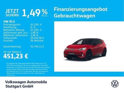 Second-hand VW ID.3 GTX 210 kW (286 CP) 2025 Roșu Hatchback