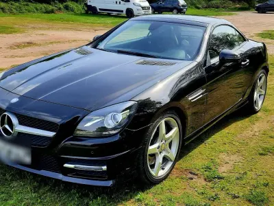 Gebraucht Mercedes SLK200 184 PS (135 kW) 2013 Schwarz Cabrio