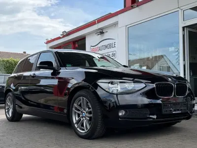 Usata BMW 118 Sport Line 143 CV (105 kW) 2013 Nero Utilitaria