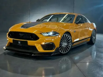 Ny Ford Mustang Mach 1 460 HK (338 kW) 2025 Orange Coupe