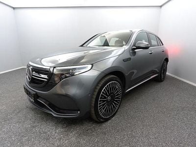 Grau Gebraucht 2021 Mercedes EQC400 AMG line SUV | 28.799 € (Teuer)
