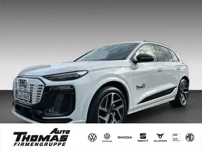 Gebraucht Audi Q6 e-tron S-Line 284 kW (387 PS) 2025 Gletscherweiß metallic SUV